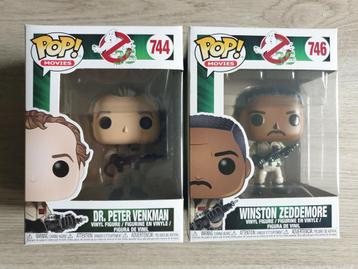 Funko Pop! Movies Ghostbusters 35 jaar Venkman en Zeddemore beschikbaar voor biedingen