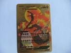 goudkleurige Charizard V max 586, Hobby en Vrije tijd, Verzamelkaartspellen | Pokémon, Verzenden, Nieuw