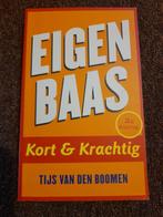Eigen Baas - Tijs van den Boomen, Ophalen of Verzenden, Zo goed als nieuw, Tijs van den Boomen