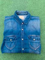 Scotch&Soda jeans blouse spijkerblouse maat L, Kleding | Heren, Overhemden, Blauw, Ophalen of Verzenden, Zo goed als nieuw, Halswijdte 41/42 (L)
