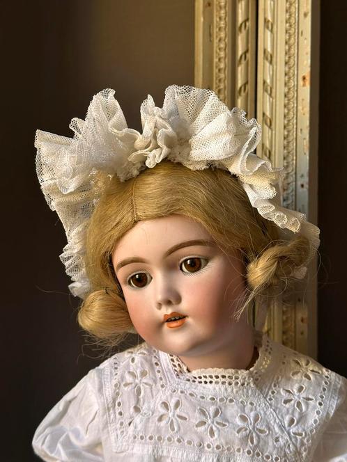Antieke pop van Handwerck, gemerkt 99-11 3/4, DEP,, Antiek en Kunst, Antiek | Speelgoed, Ophalen of Verzenden