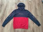 Prachtige blauw rode hoodie, trui met capuchon van Fila, XS., Blauw, Onb, Ophalen of Verzenden, Onb