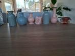 Kleine vaasjes, mooie kleuren groen en roze., Huis en Inrichting, Stoffering | Vloerbedekking, Ophalen of Verzenden, Minder dan 10 m²