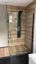 Balmani douchescherm en deur 120x90, Ophalen, Zo goed als nieuw, Glas, Douche