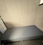 Boxspring zonder matras en geen hoofdbord, Huis en Inrichting, Slaapkamer | Bedden, Ophalen, Zo goed als nieuw, Eenpersoons, Stof