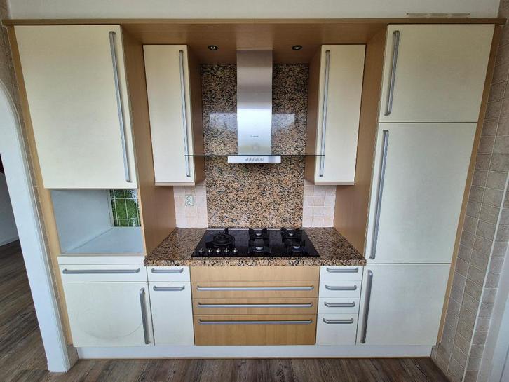 Keuken dubbelwandig, Huis en Inrichting, Keuken | Complete keukens, Gebruikt, Dubbelwandige keuken, Wit, Ophalen