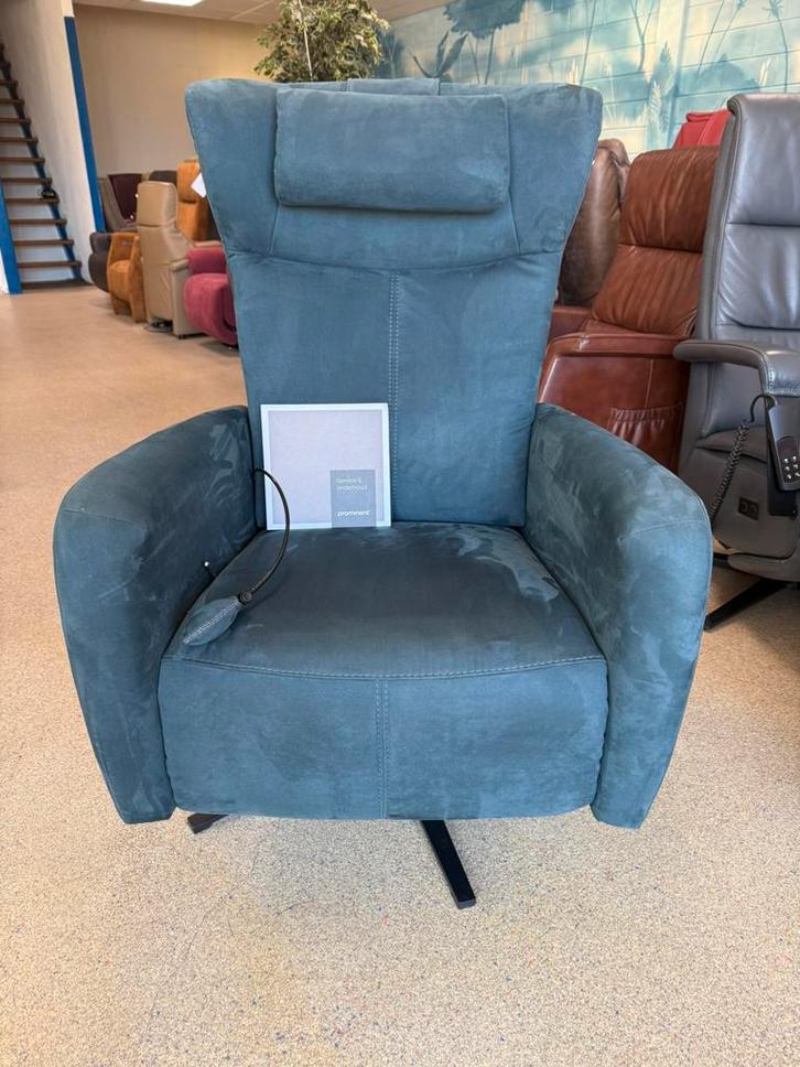 Prominent relax fauteuil relaxstoel nieuwst. gratis bezorgd, Huis en Inrichting, Fauteuils, Nieuw, Stof, Verzenden