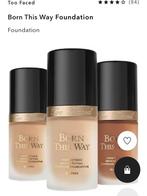 Too Faced Born This Way coverage foundation 30ml Nieuw, Nieuw, Beige, Gehele gezicht, Ophalen of Verzenden