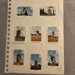 Hollandia Cigarillos Molen Postzegels - Gestempeld, Ophalen of Verzenden, Gestempeld, Plaats of Gebouw