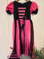 Heks&spider/Halloween roze zwarte verkleed jurk maat 116, Ophalen of Verzenden, Gebruikt, Kostuum, Halloween of Griezel