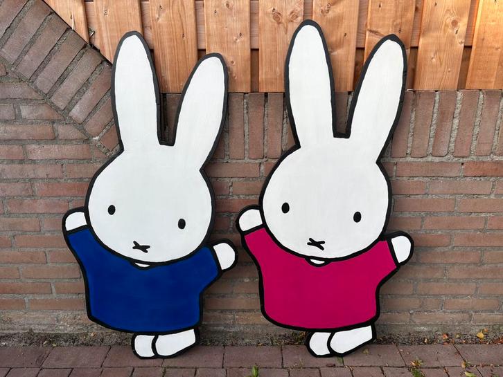 Nijntje geboortebord te huur of koop, Kinderen en Baby's, Kraamcadeaus en Geboorteborden, Zo goed als nieuw, Ophalen