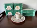 Wedgewood kerstservies 4 ontbijtsetjes, Antiek en Kunst, Ophalen of Verzenden