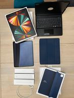Complete set van Apple iPad Pro (5th gen) Pencil en Hoes, Computers en Software, Apple iPads, Overige modellen, 12 inch, Ophalen of Verzenden