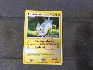 Pachirisu Burgerking Promo Kaart - Diamond & Pearl stamped beschikbaar voor biedingen
