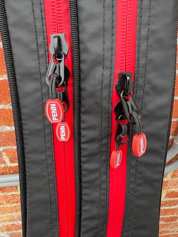 Te Koop 2 Foudralen een Spro en een Penn 165cm beschikbaar voor biedingen