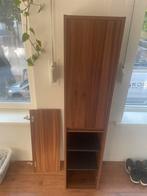 Kolomkast BWS Riga 160 cm Walnoot, Huis en Inrichting, Badkamer | Badkamermeubels, Ophalen, Zo goed als nieuw, 25 tot 50 cm, Minder dan 100 cm