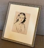 Kees van Dongen – pochoir ‘Portrait de Femme’ - 1925, Ophalen of Verzenden