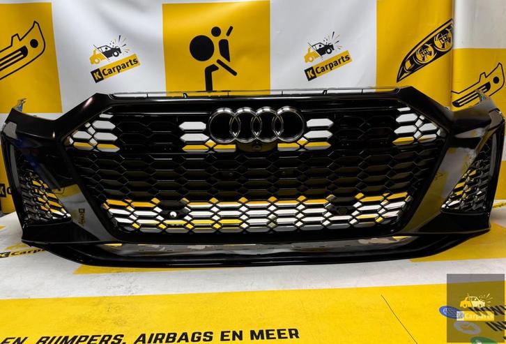 Audi RS6 C8 4K RS7 Voorbumper ORIGINEEL BUMPER 4K8807437J, Auto-onderdelen, Carrosserie en Plaatwerk, Bumper, Audi, Voor, Gebruikt