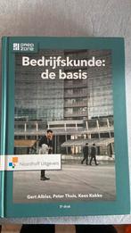 Kees Kokke - Bedrijfskunde: de basis, Kees Kokke; Gert Alblas; Peter Thuis, Sociale wetenschap, Ophalen of Verzenden, Zo goed als nieuw