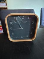 Vintage IKEA klok Johanna Jelinek berkenhout, Huis en Inrichting, Woonaccessoires | Klokken, Ophalen, Zo goed als nieuw, Analoog