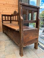 Antieke Hongaarse klepbank - klep bank, Antiek en Kunst, Antiek | Meubels | Stoelen en Banken, Ophalen