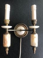 Wandlamp, marmer, barok, brocante, italiaans, jr 50/60, Antiek en Kunst, Antiek | Lampen, Ophalen of Verzenden