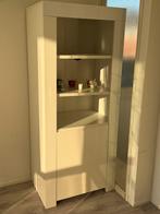 Witte kast vitrine kast bieden mag, Huis en Inrichting, Kasten | Vitrinekasten, Ophalen, 50 tot 100 cm, Zo goed als nieuw, 150 tot 200 cm