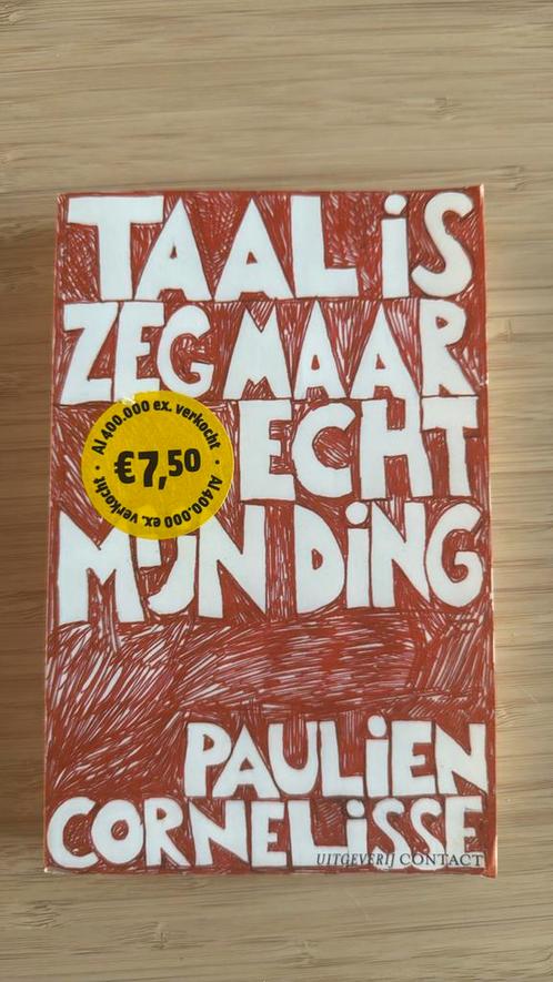 Paulien Cornelisse - Taal is zeg maar echt mijn ding, Boeken, Overige Boeken, Zo goed als nieuw, Ophalen of Verzenden