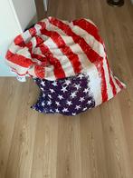 Zitzak Amerikaanse vlag groot, Ophalen of Verzenden, Zo goed als nieuw, Blauw, Zitzak