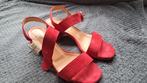 Rode dames schoenen met blokhak maat 39, Kleding | Dames, Schoenen, Ophalen of Verzenden, Rood, Di Lauro, Zo goed als nieuw