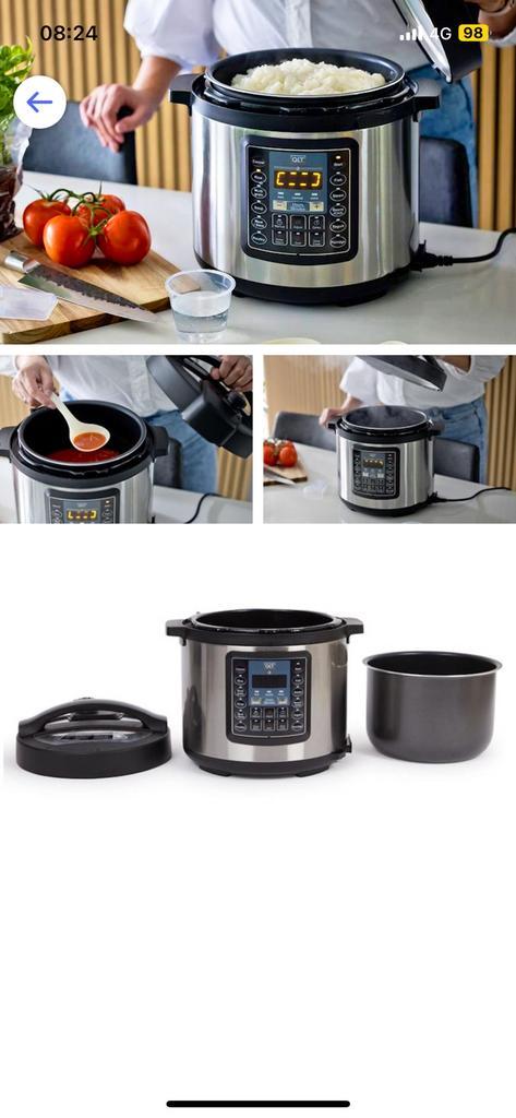 QLT Multicooker – Nieuw in Doos Alles-in-één keukenapparaat, Witgoed en Apparatuur, Slowcookers, Nieuw, Timer, Ophalen of Verzenden