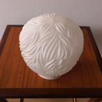 Vintage Philips melkglazen plafondlamp | jaren 50, Ophalen of Verzenden, Zo goed als nieuw, Glas, Art Deco, Bauhaus