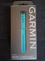 Garmin Quickfit 20 horlogeband, Blauw, Garmin, Nieuw, Ophalen of Verzenden