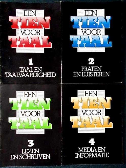 Een Tien voor Taal - Complete Set (4 Delen), Boeken, Studieboeken en Cursussen, Gelezen, Overige niveaus, Ophalen