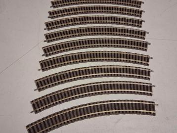 10 x fleischmann 6125 rails nieuwstaat ( een cirkel) beschikbaar voor biedingen