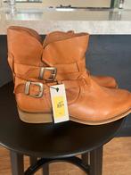 Cognac leren laarzen 38, Verzenden, Nieuw, Bruin, Hoge laarzen