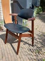 Retro mid century koehoorn stoel tijsseling, Verzamelen, Ophalen