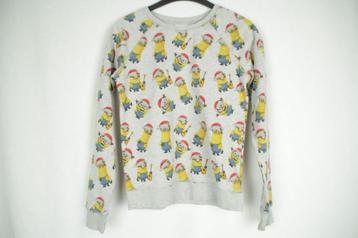 MINION trui! Mt XS. Grijs met minions erop. Merk Minions beschikbaar voor biedingen