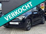 Alfa Romeo Stelvio 2.0 T AWD Q4 B-Tech | Pano | Memory | Tre, Zwart, 4 cilinders, Zwart, Leder