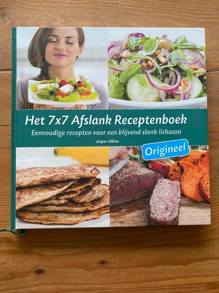 Het 7 x 7 afslankboek - Jasper Alblas, Boeken, Gezondheid, Dieet en Voeding, Gelezen, Ophalen of Verzenden