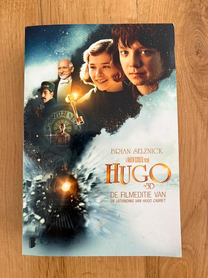 Uitvinding van Hugo Cabret - Brian Selznick (filmeditie), Boeken, Kinderboeken | Jeugd | 10 tot 12 jaar, Zo goed als nieuw, Ophalen of Verzenden