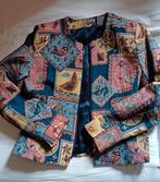 Mooi kleurrijk jasje van Kriss, gobelinstof, Kleding | Dames, Maat 38/40 (M), Kriss, Overige kleuren, Ophalen of Verzenden
