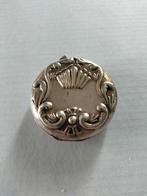 Antieke Art Nouveau zilveren pillen doosje., Verzenden