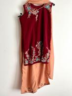 Nieuwe prachtige donker bordeauxrode salwar kameez, Kleding | Dames, Verzenden, Nieuw