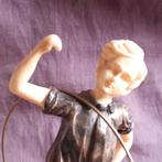 Mooi Beeld Jongen met Hoepel Kunststof, Verzenden