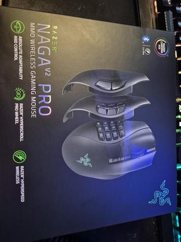 Razer Naga V2 Pro Wireless Gaming Muis beschikbaar voor biedingen