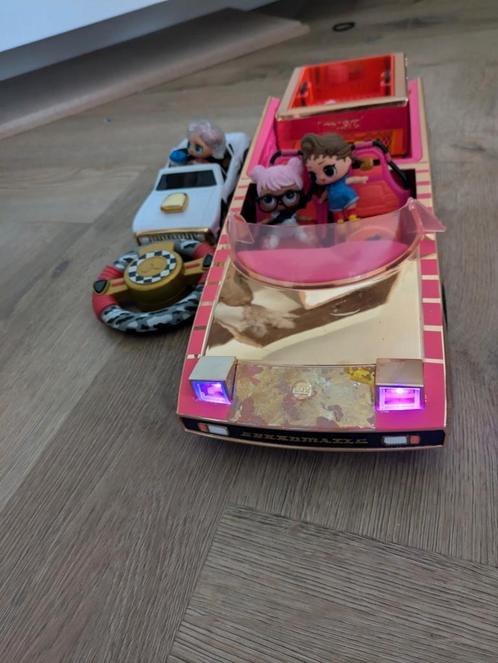 L.O.L. bestuurbare auto en ombouw auto, Kinderen en Baby's, Speelgoed | Speelgoedvoertuigen, Gebruikt, Ophalen of Verzenden