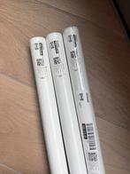 3x Ikea Hugad witte gordijnroede 120-210cm, Huis en Inrichting, Stoffering | Gordijnen en Lamellen, Ophalen, 100 tot 150 cm, Wit