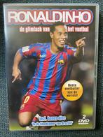 Ronaldinho - De Glimlach van het Voetbal DVD, Voetbal, Alle leeftijden, Ophalen of Verzenden, Zo goed als nieuw