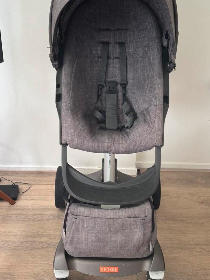 Stokke Xplory Kinderwagen, Kinderen en Baby's, Kinderwagens en Combinaties, Gebruikt, Combiwagen, Overige merken, Verstelbare duwstang